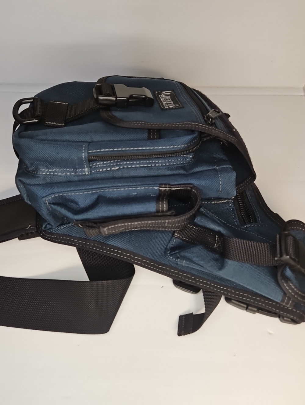 Maxpedition Fatboy S-Type Versipack – Dark Blue Tactical Shoulder Bag - Picture 5 of 10